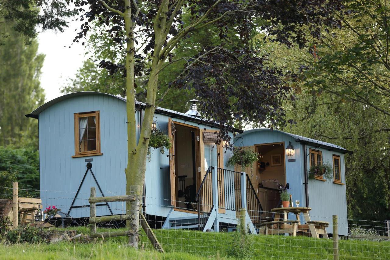 Upper Gelli Luxury Holiday Lodge, Converted Dairy & Cosy Shepherds Huts ويلشبول المظهر الخارجي الصورة